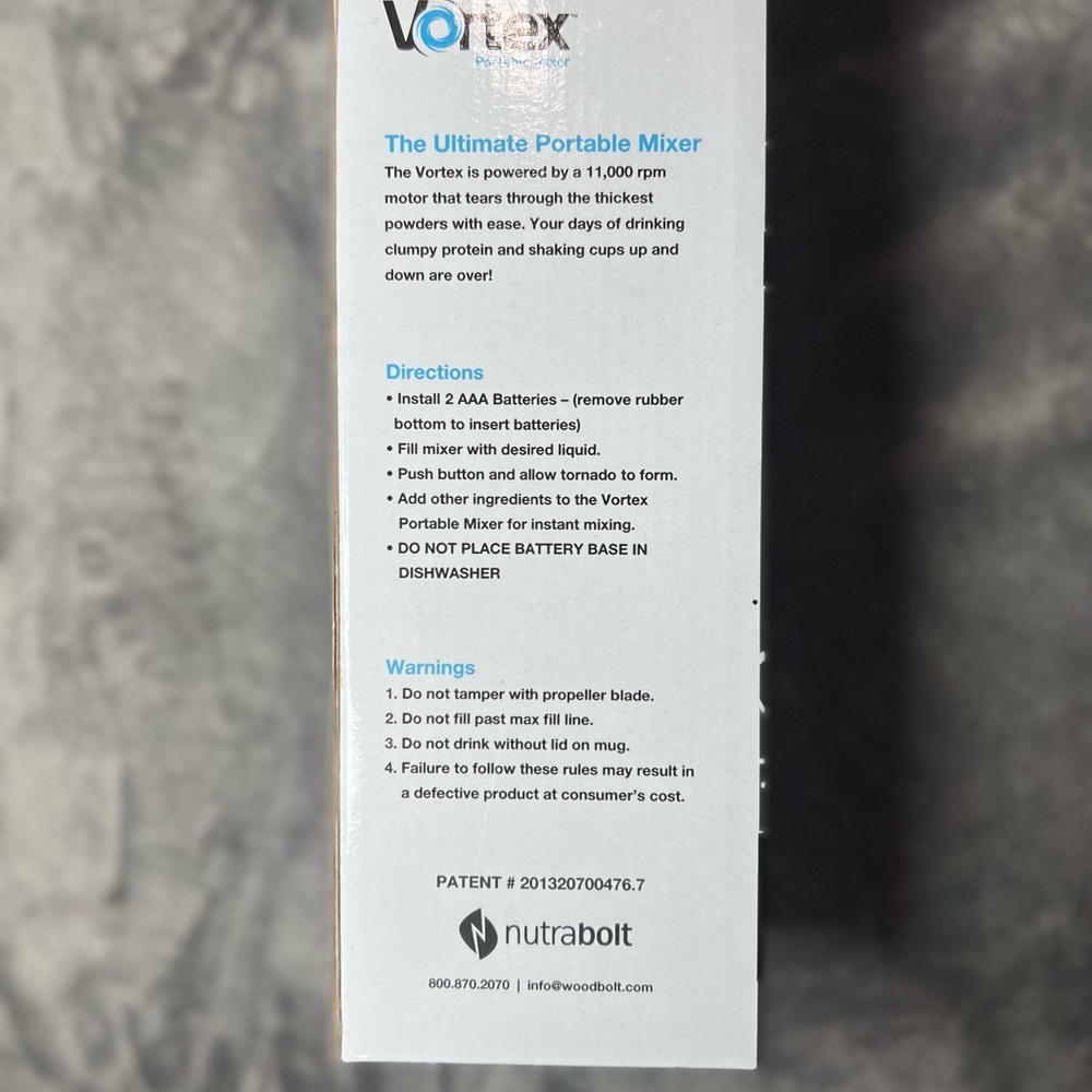 Vortex Portable Mixer - Picture 4 of 4